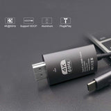 USB-C NAAR HDMI KABEL 4K 60Hz - SPACE GREY