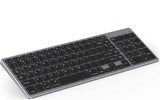 KEYBOARD BLUETOOTH 3.0 RECHARGEABLE - SPACEGREY