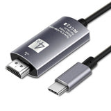USB-C NAAR HDMI KABEL 4K 60Hz - SPACE GREY