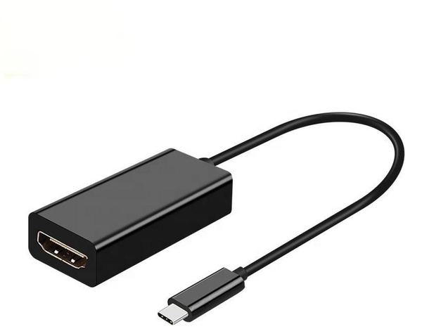 USB-C NAAR HDMI ADAPTER BLACK 4K 30HZ